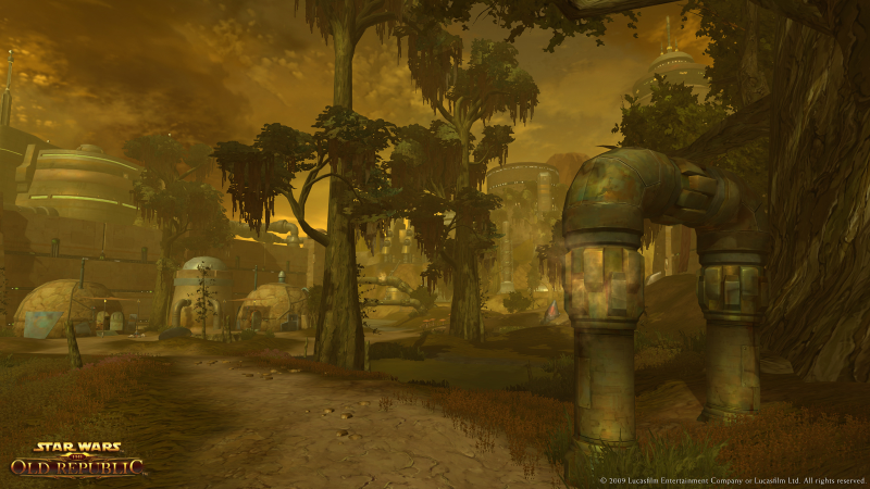 Illustration for article titled Star Wars: The Old Republic Takes On The Hutt Home World